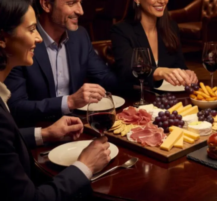 Elegante bar bites en amuses om te delen aan tafel bij Lumiar Room.